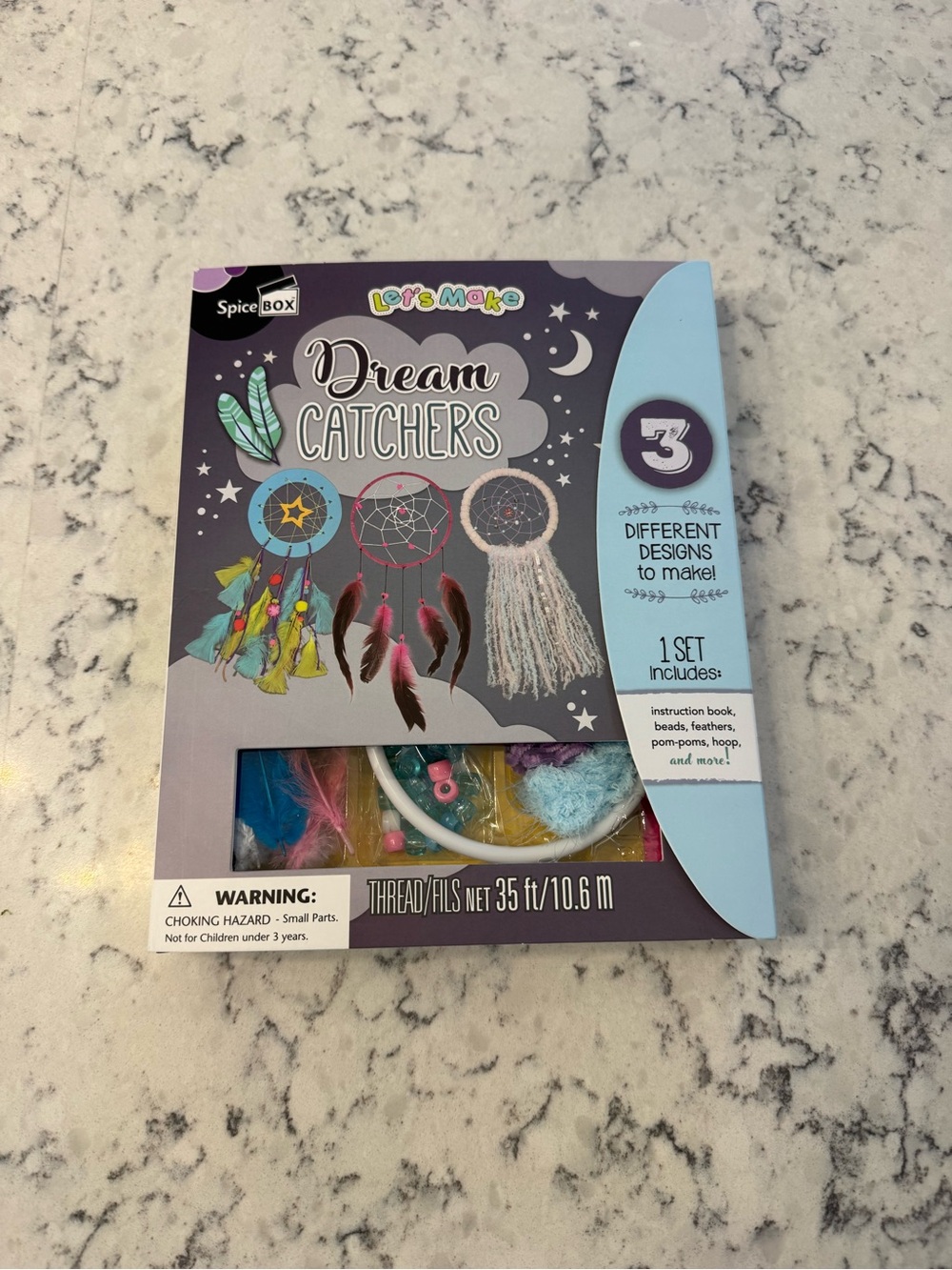 SPICE BOX Let's Make Dream Catchers DIY Kids Craft Kit  Ages 8+ 
Brand New!
